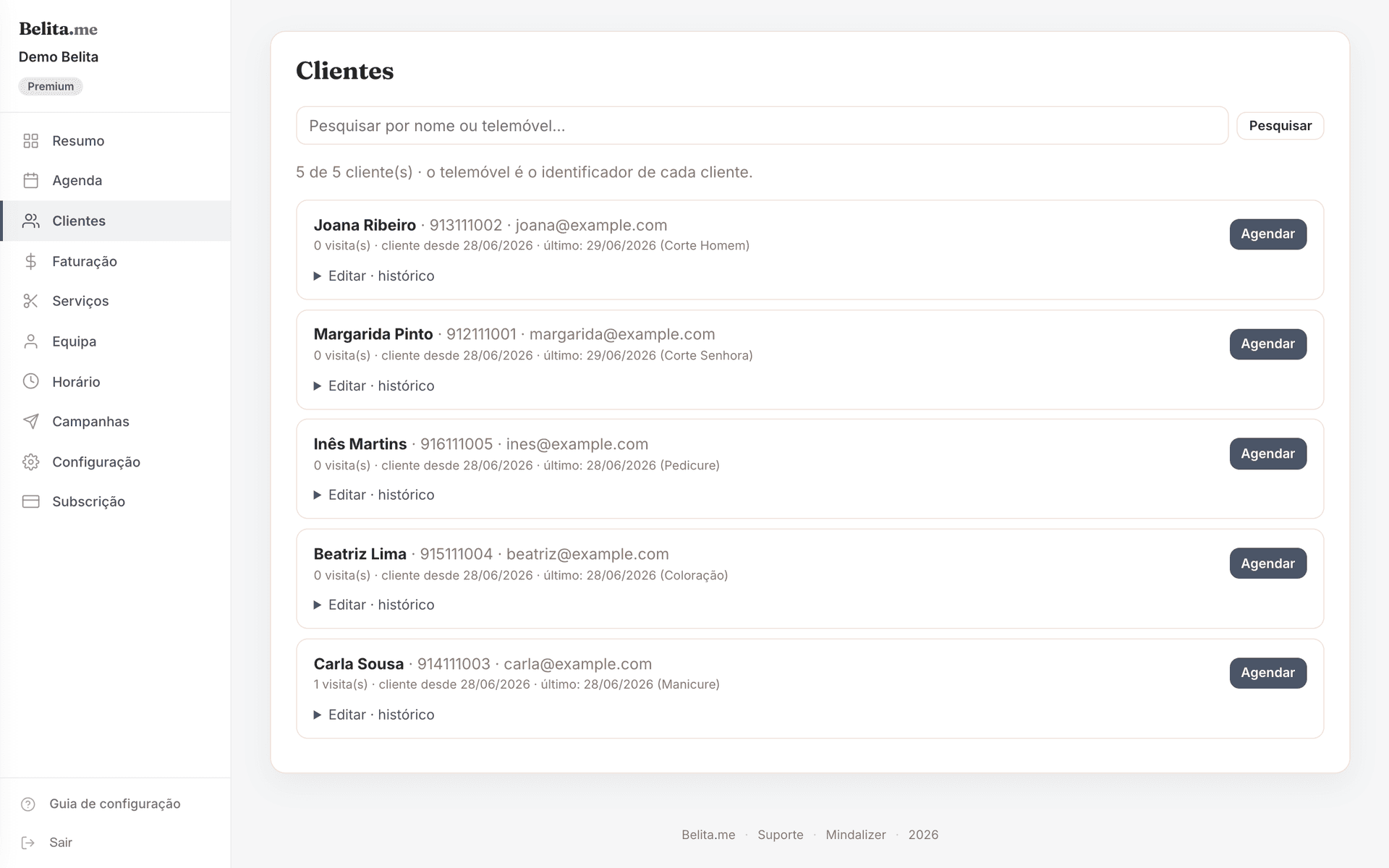 belita.me — backoffice de gestão
